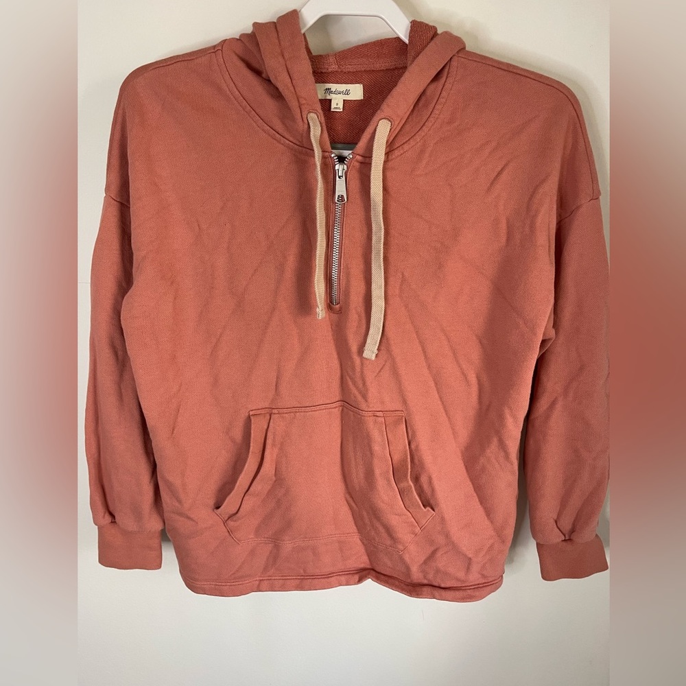 Madewell Half Zip Pullover Sweater